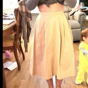 Custom made calf length skirt size sm/med